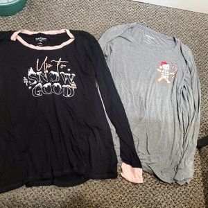 Lot of TWO Torrid sleep shirts size 1
